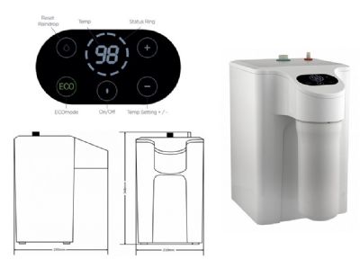 TAILORED HOTSTREAM 3.0 ORCA BLACK 3-IN-1 INSTANT BOILING WATER TAP, TANK & FILTER, 5122 TAILORED HOTSTREAM 3.0 ORCA BLACK 3-IN-1 INSTANT BOILING WATER TAP, TANK & FILTER, 5122